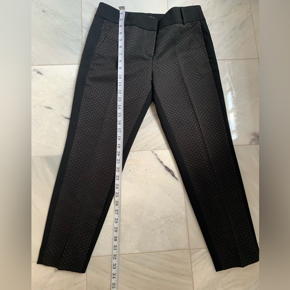 Ann Taylor Loft Marisa Black Tuxedo Pants Size 4 Petite - Picture 7 of 9